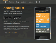 Tablet Screenshot of csgoskills.com